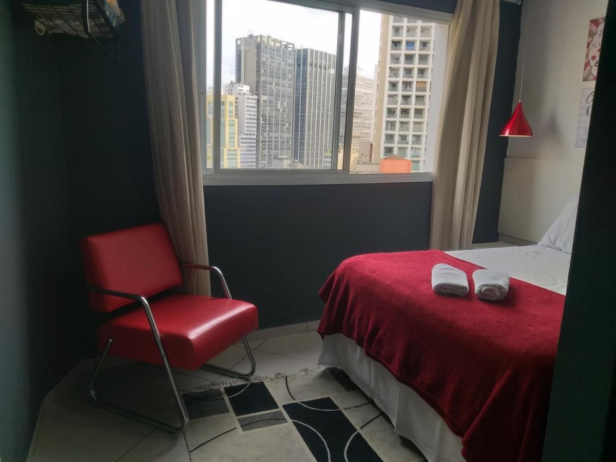 Apartamento Bem Localizado Centro De Sp São Paulo Luaran gambar